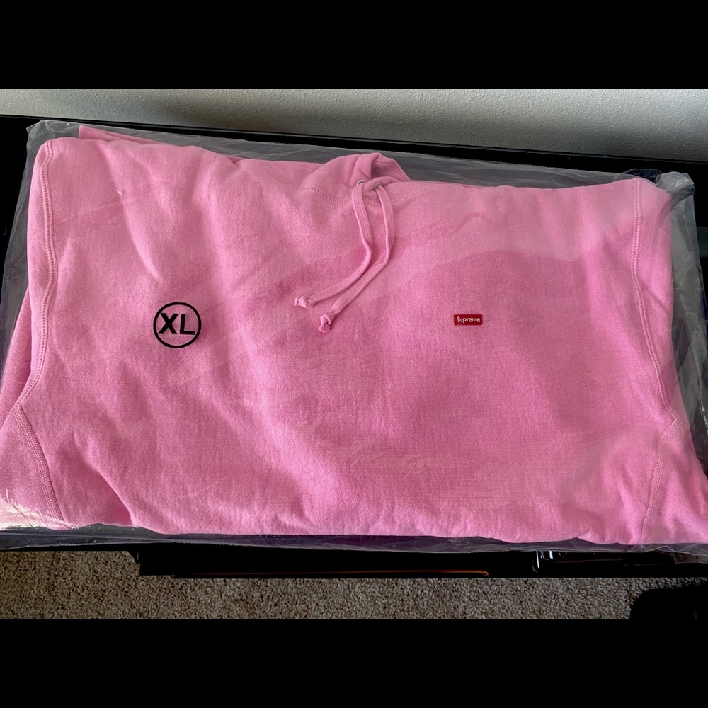 Extra Large (XL) Pink Supreme Hoodie